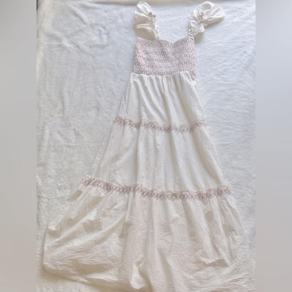 Maxi cream dress size S